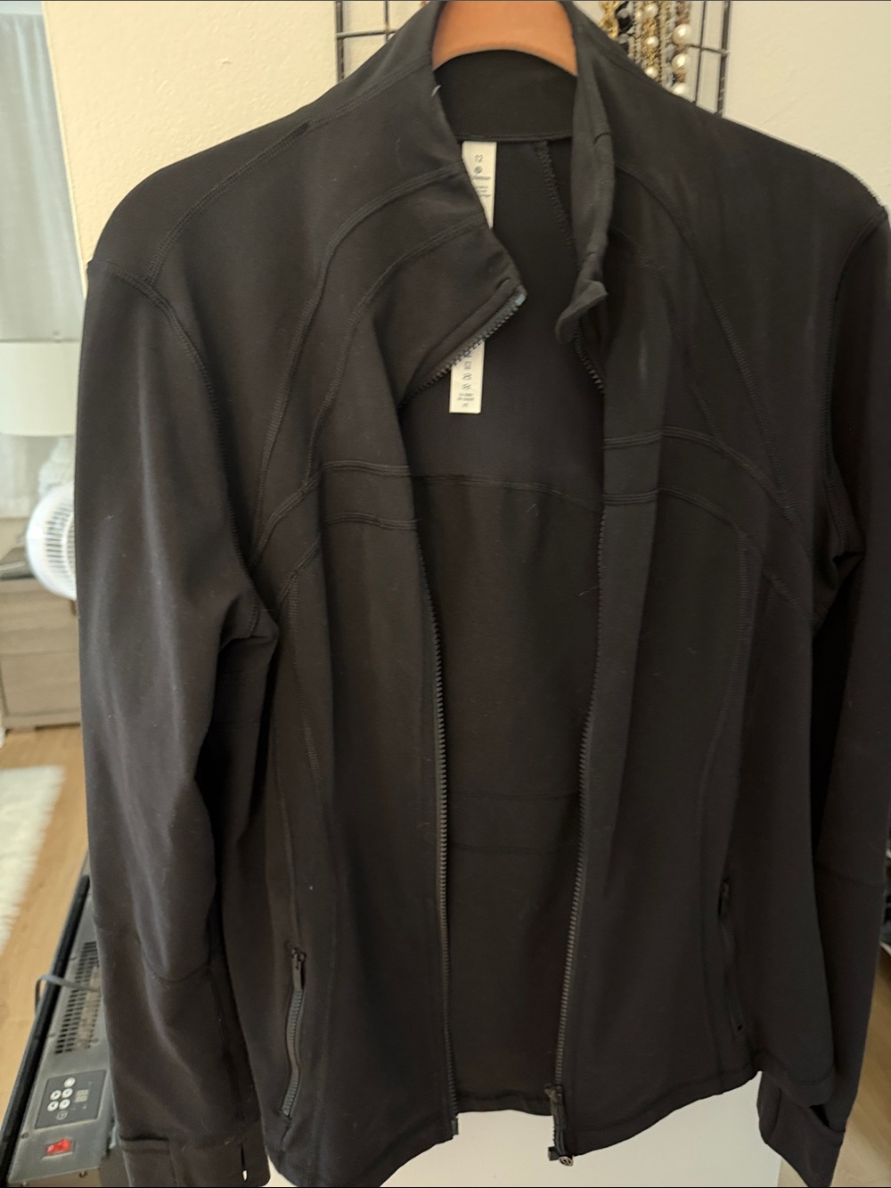 lululemon athletica Black Utility Zip Jacket